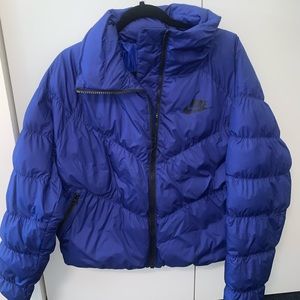 Nike blue puffer